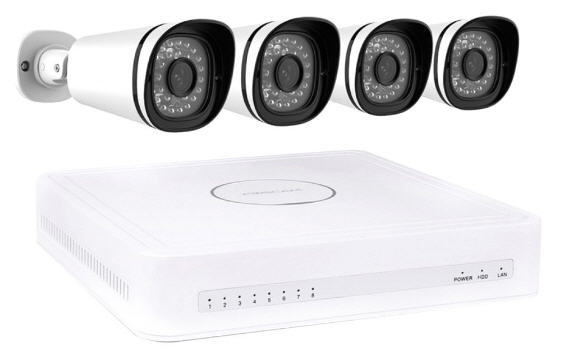 cameras de surveillance NVR4+pro